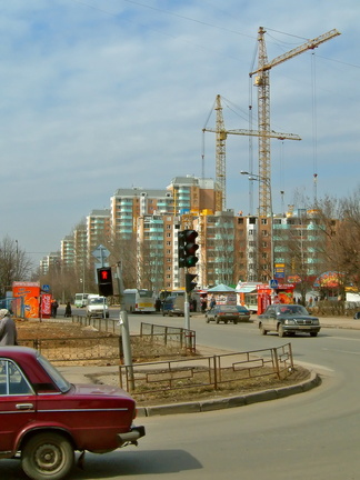 Солнцевский проспект. Апрель 2006